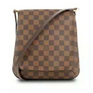 🌱 Louis Vuitton Musette Salsa Long Strap Damier Ebene Bag